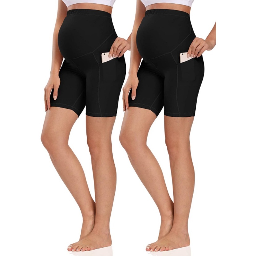 Women's Maternity Over The Belly Active Yoga Short